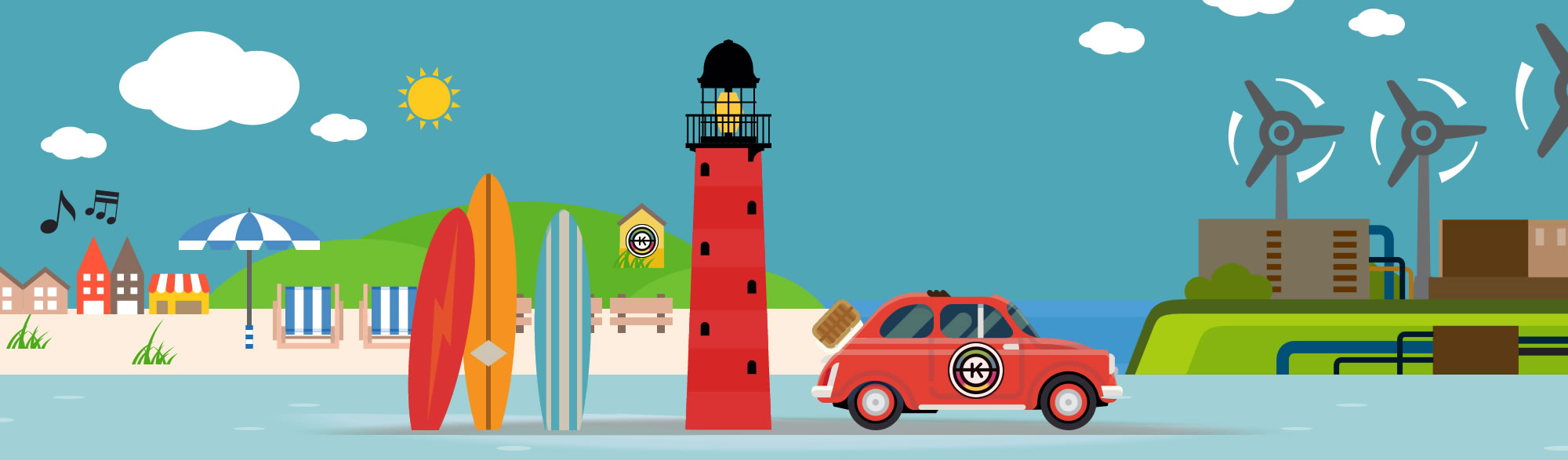 Muskegon Beach Lighthouse Industry Kallen Web Design