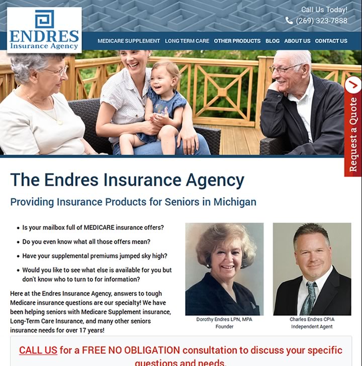Web Design for Insurance Agencies