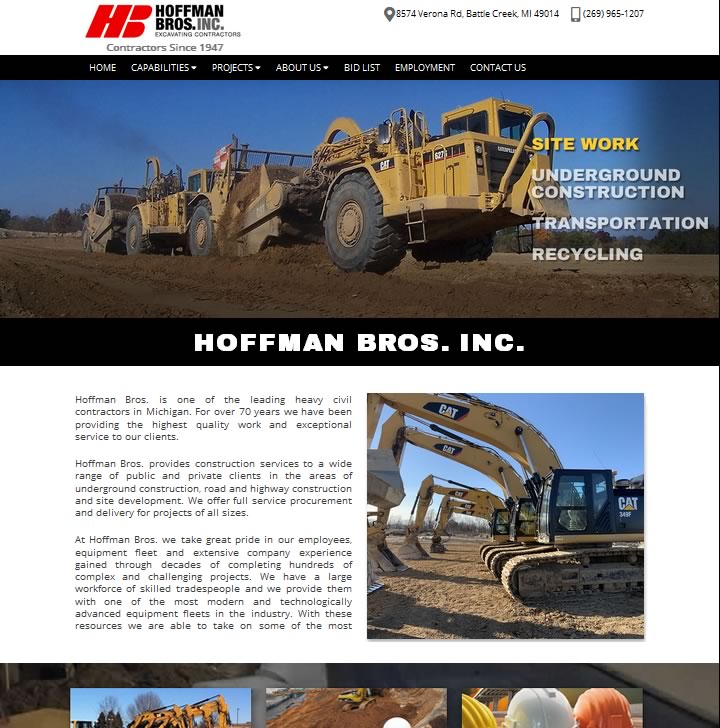 Michigan's leading heavy civil contractors in the construction industry. 
